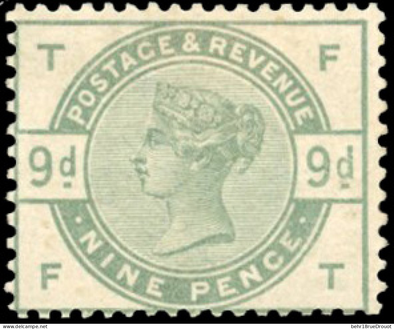 * SG#195 - 9d. Dull Green. VF. - Autres & Non Classés