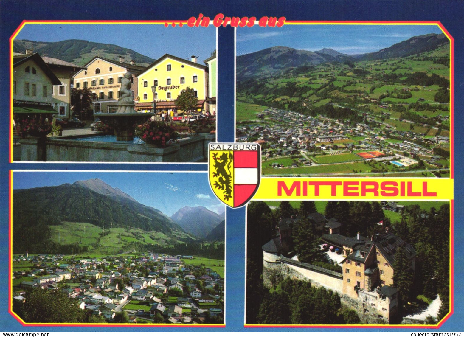 AUSTRIA, SALZBURG, MITTERSILL, LANDSCAPE, PANORAMA - Mittersill