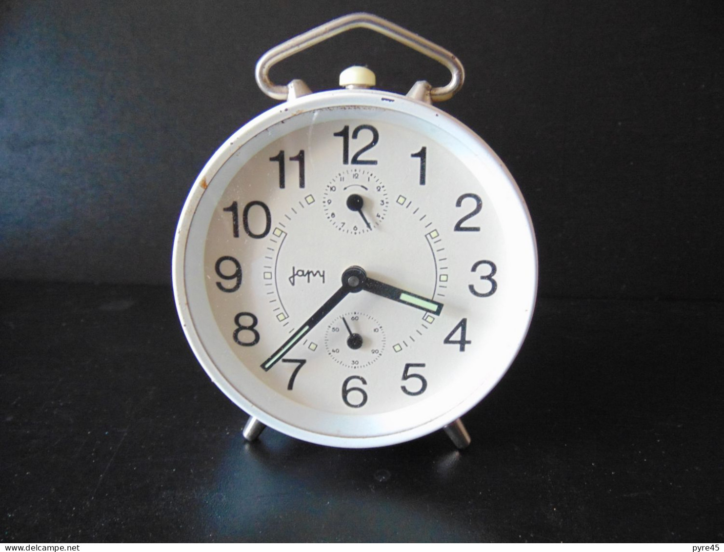 Réveil " Japy " ( Ne Fonctionne Pas, Diam 9 Cm, Poids 270 Gr ) - Alarm Clocks