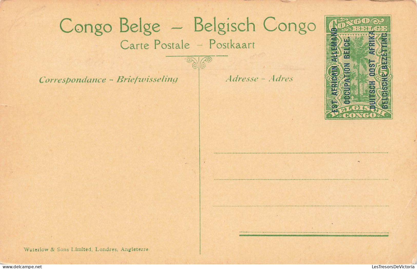 Congo Belge - Le Lac Kivu Vu Du Mont N'Goma - Est Africain Allemand - Carte Postale Ancienne - Belgian Congo