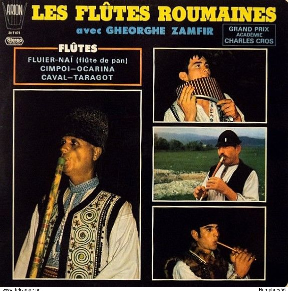 Gheorghe ZAMFIR - Les Flûtes Roumaines - Country & Folk