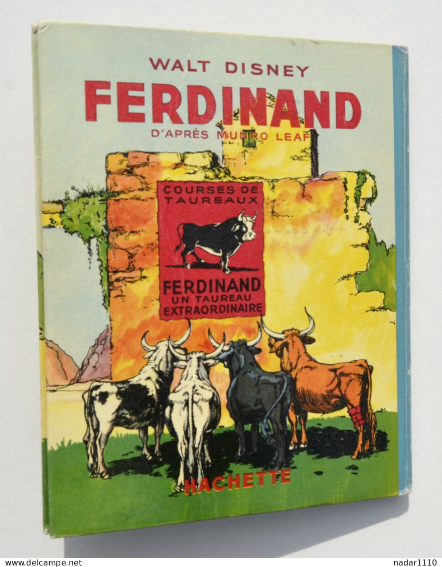 Enfantina / Ferdinand le Taureau - Walt Disney - Hachette, EO 1939 + jaquette