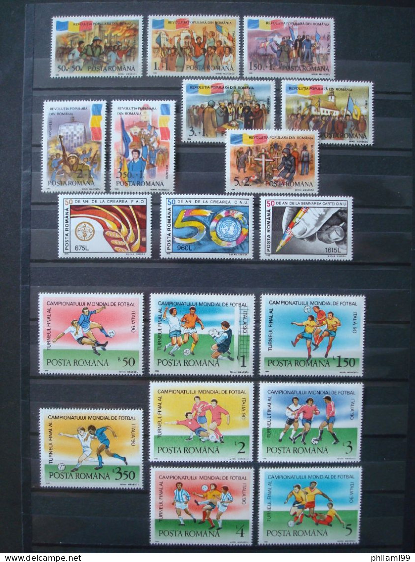 ROMANIA MNH** 3 SCANS / LOT OF SPORTS AND OLYMPIC GAMES - Collections (sans Albums)