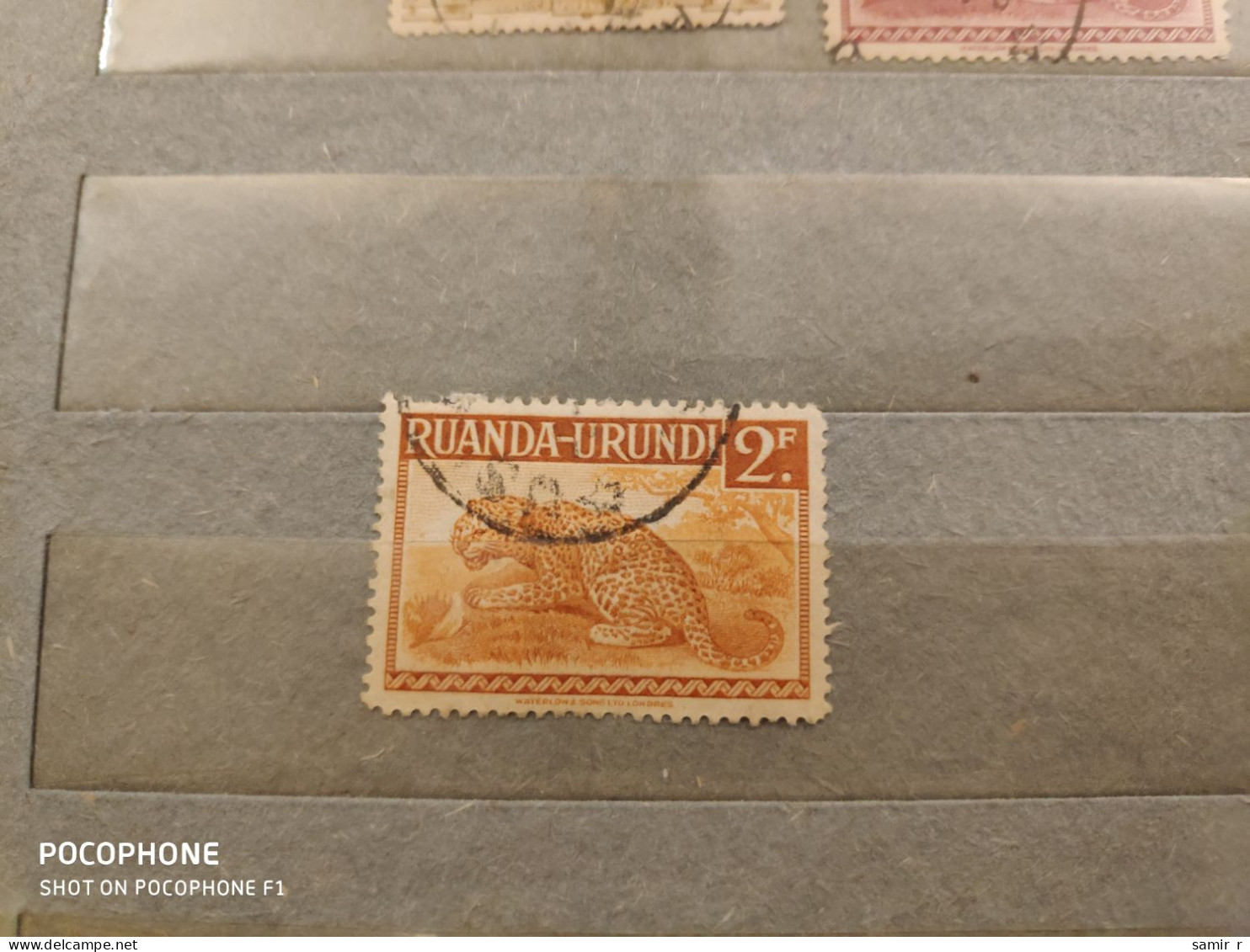 Rwanda	Animals (F39) - Used Stamps
