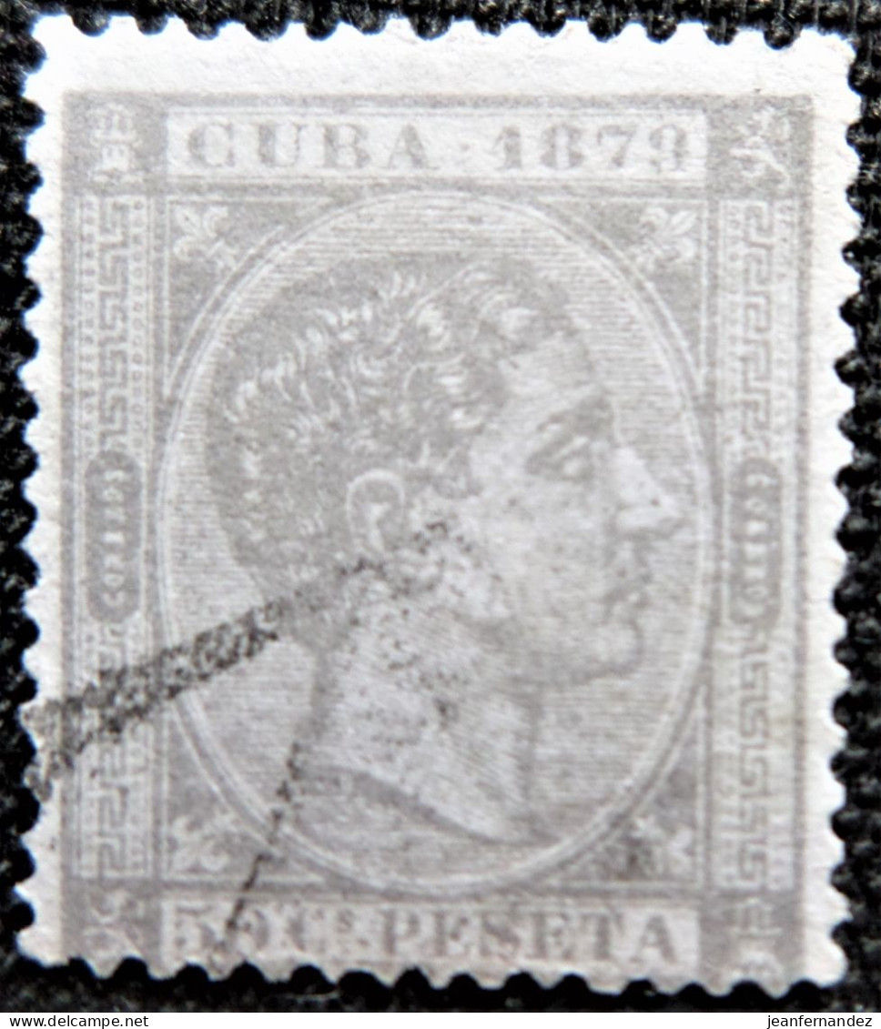 Espagne > Colonies Et Dépendances > Cuba 1879 Roi Alfonso XII  Edifil N°  54 - Cuba (1874-1898)