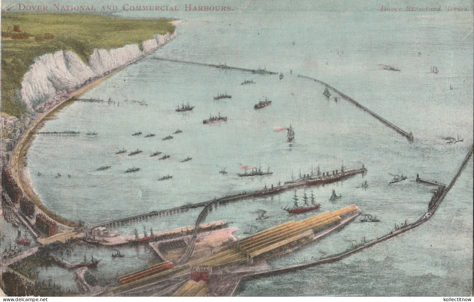 DOVER NATIONAL AND COMMERCIAL HARBOURS - 1904 - Dover