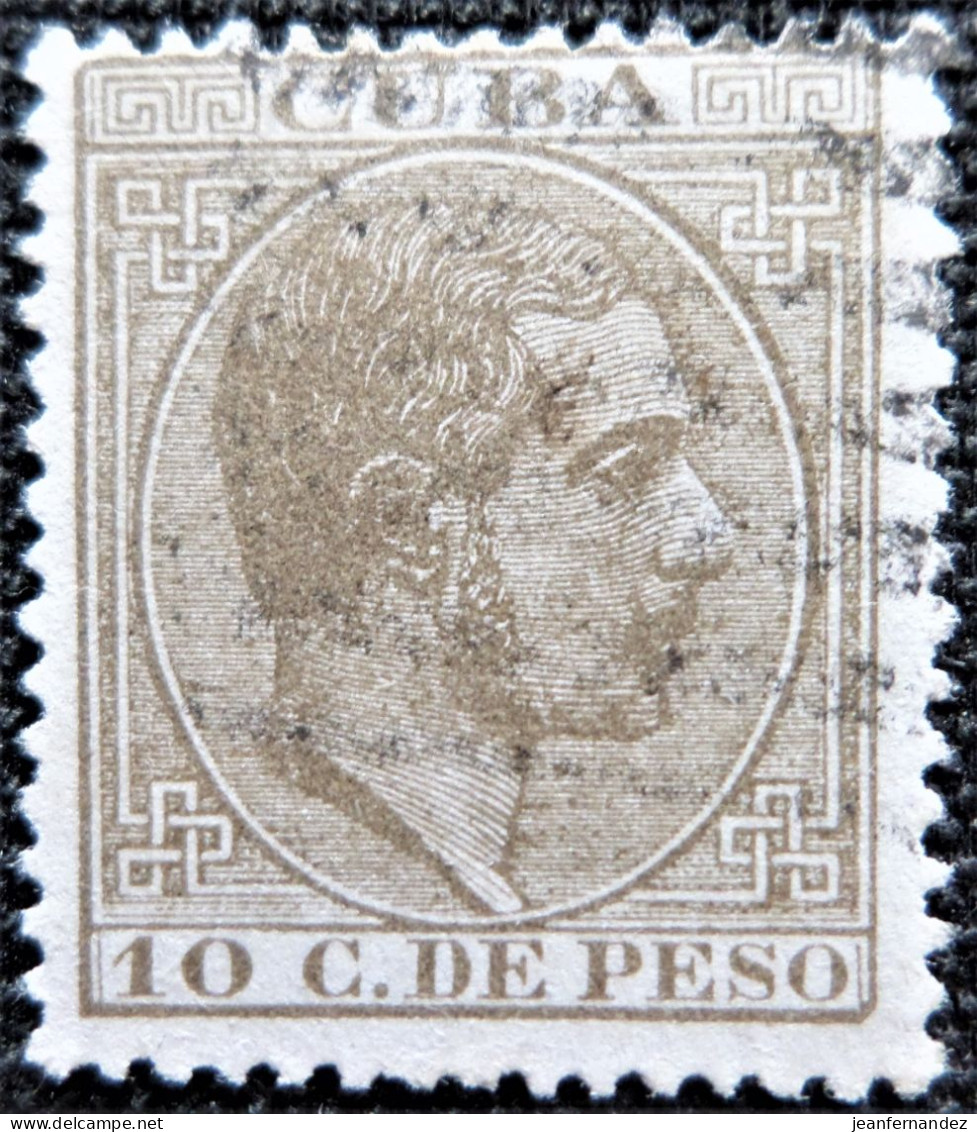 Espagne > Colonies Et Dépendances > Cuba 1882 King Alfonso XII   Edifil N°  72 - Cuba (1874-1898)