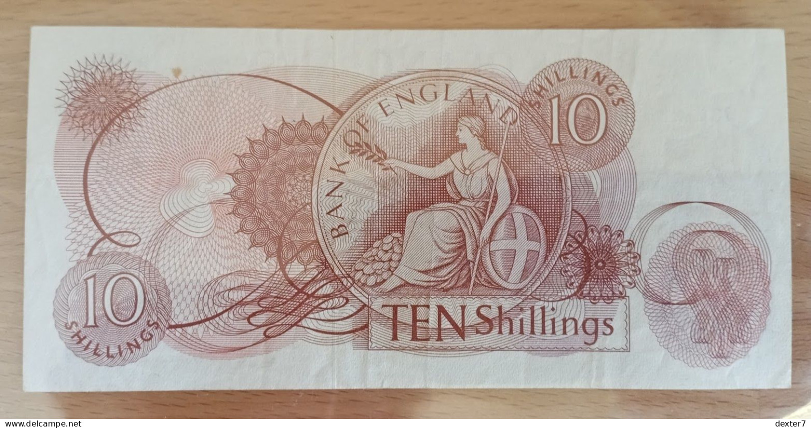 United Kingdom UK GB 10 Shillings 1962-1966 Hollom - 10 Schillings