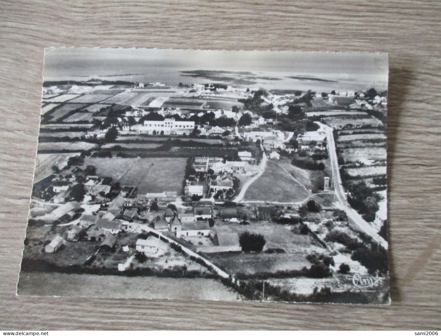 44 LA PLAINE SUR MER LE PORT GIRAUD COLONIE DE TRELAZE VUE  AERIENNE - La-Plaine-sur-Mer