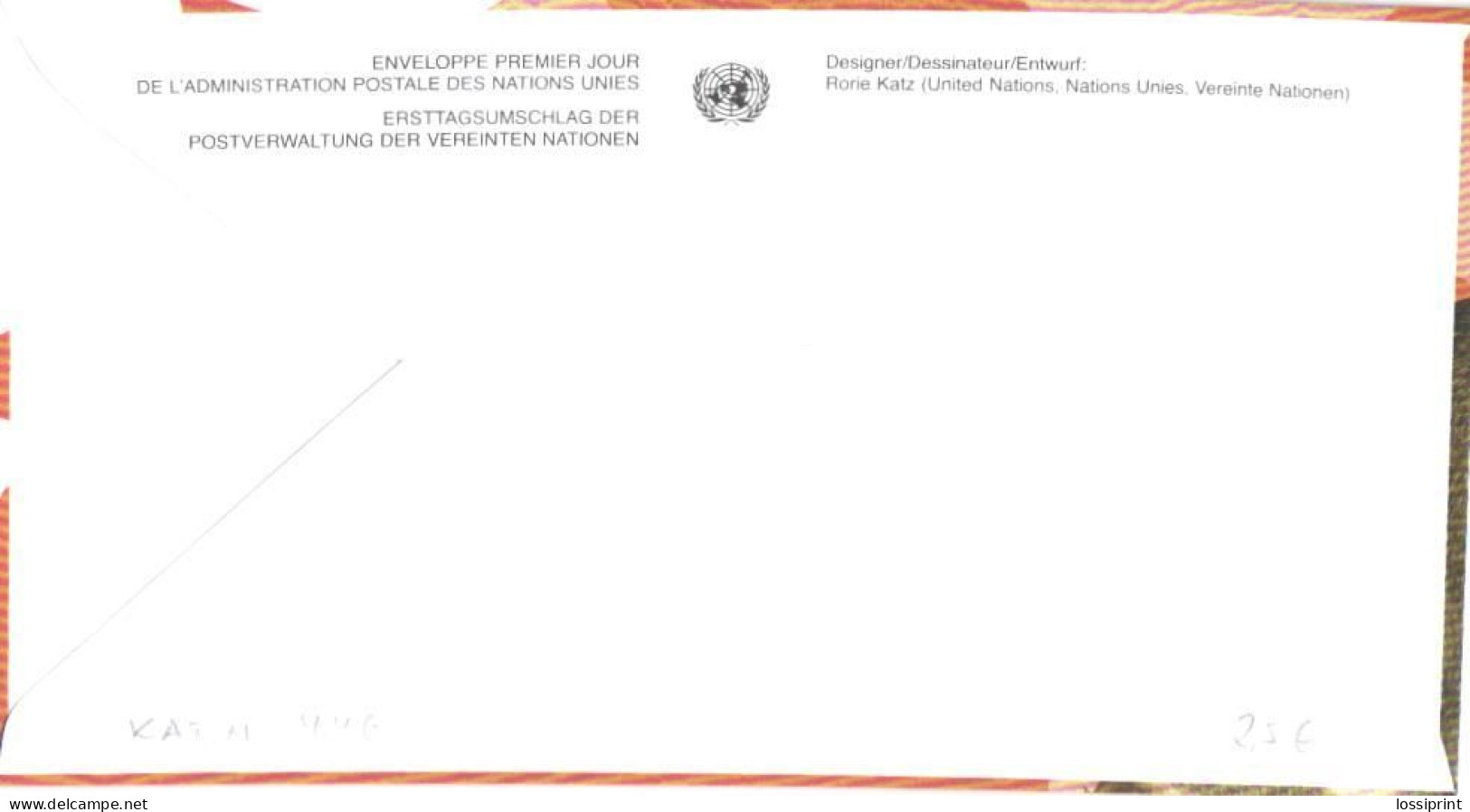 Vereinte Nationen:FDC, Monkeys, Apes, 2007 - Briefe U. Dokumente