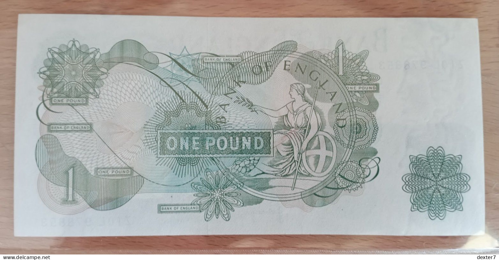 United Kingdom UK GB 1 Pound 1970-1980 Page AUNC Pounds - 1 Pound
