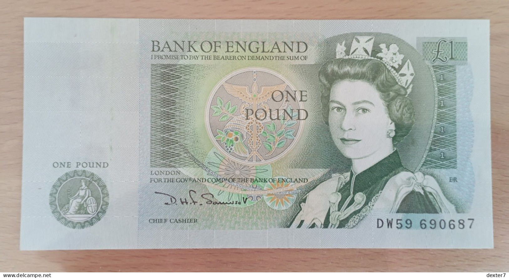 United Kingdom UK GB 1 Pound 1980-1988 Page AUNC Somerset Newton - 1 Pond