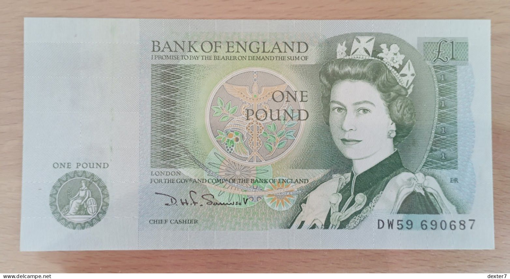 United Kingdom UK GB 1 Pound 1980-1988 Page AUNC Somerset Newton - 1 Pound