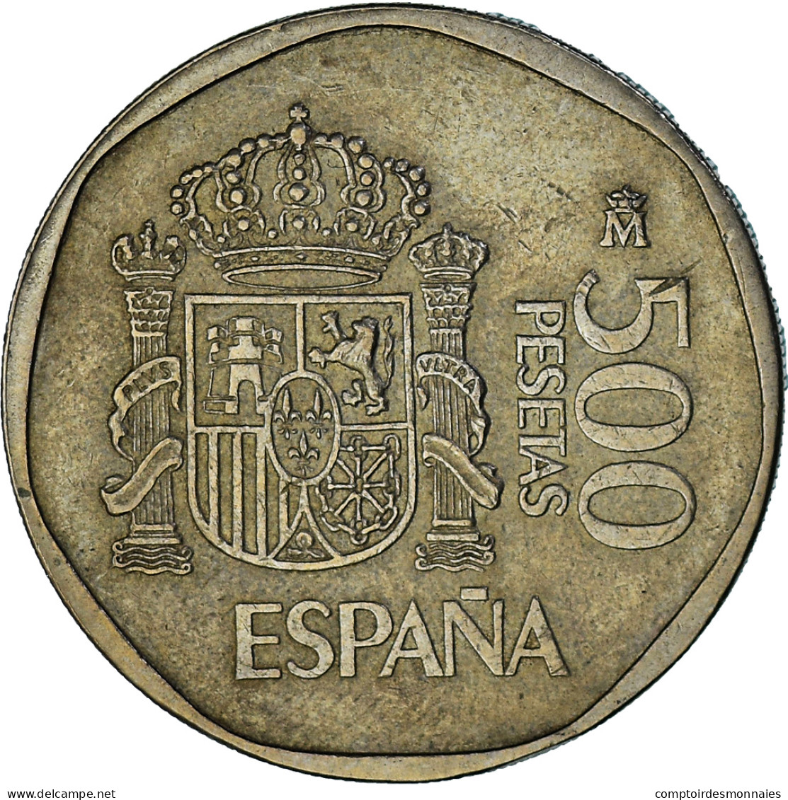 Espagne, Juan Carlos I, 500 Pesetas, 1989, Bronze-Aluminium, TTB, KM:831 - 500 Peseta