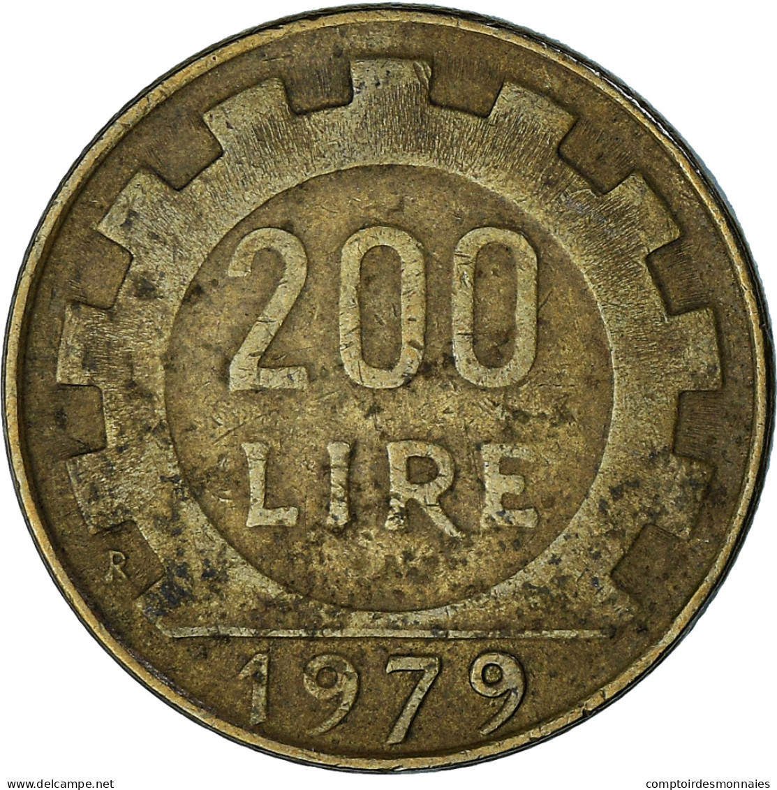 Italie, 200 Lire, 1979, Rome, Bronze-Aluminium, TTB, KM:105 - 200 Liras