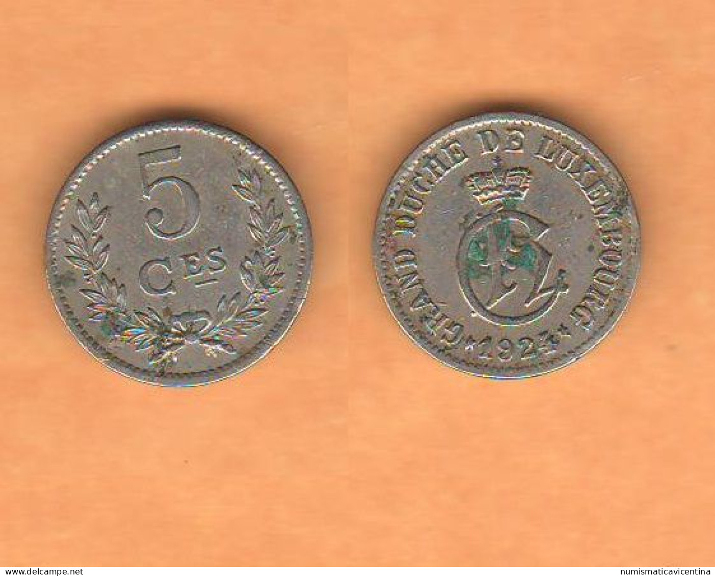 Lussemburgo 5 Centimes 1924 Luxembourg - Luxembourg