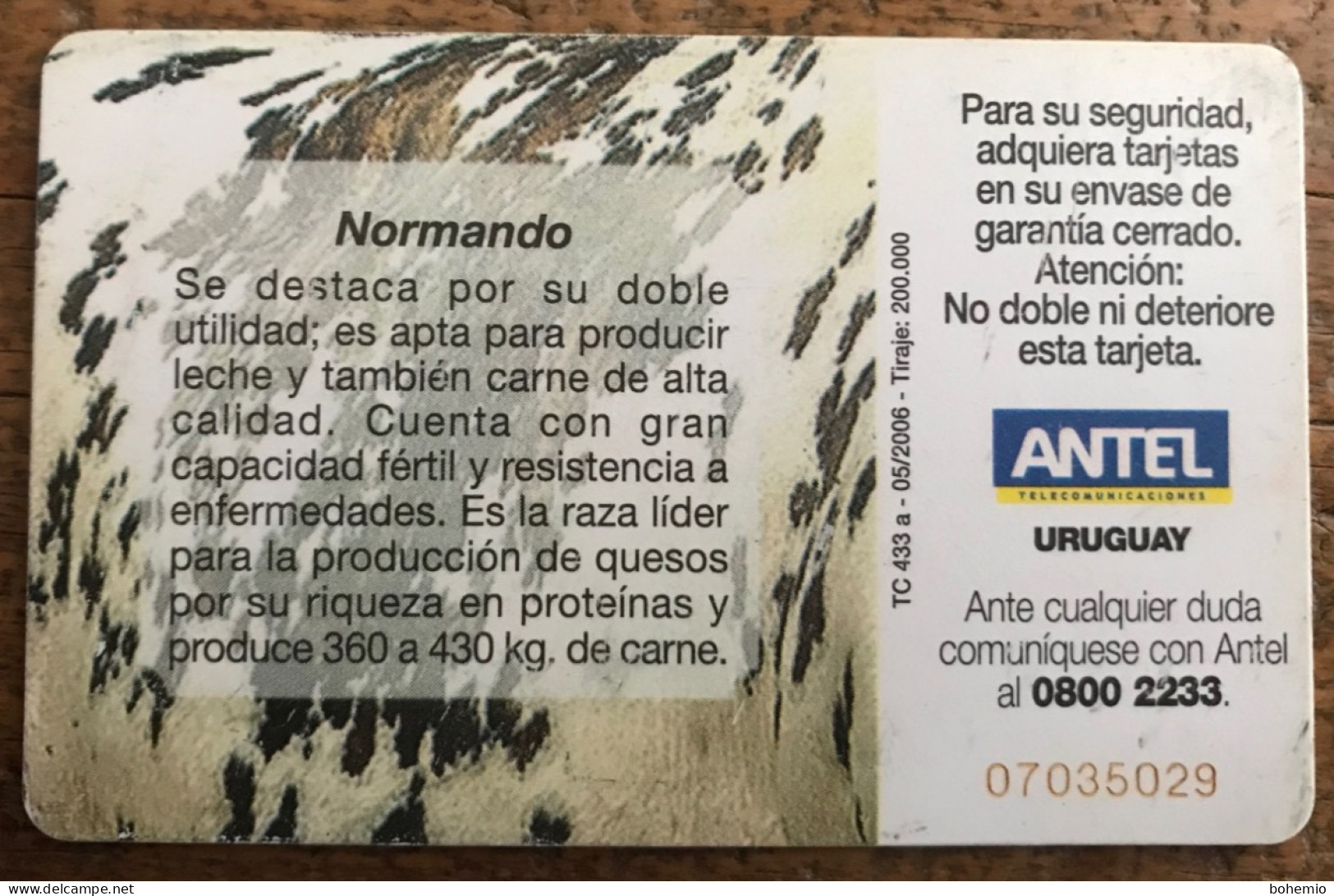 Uruguay TC 433 Normando - Uruguay