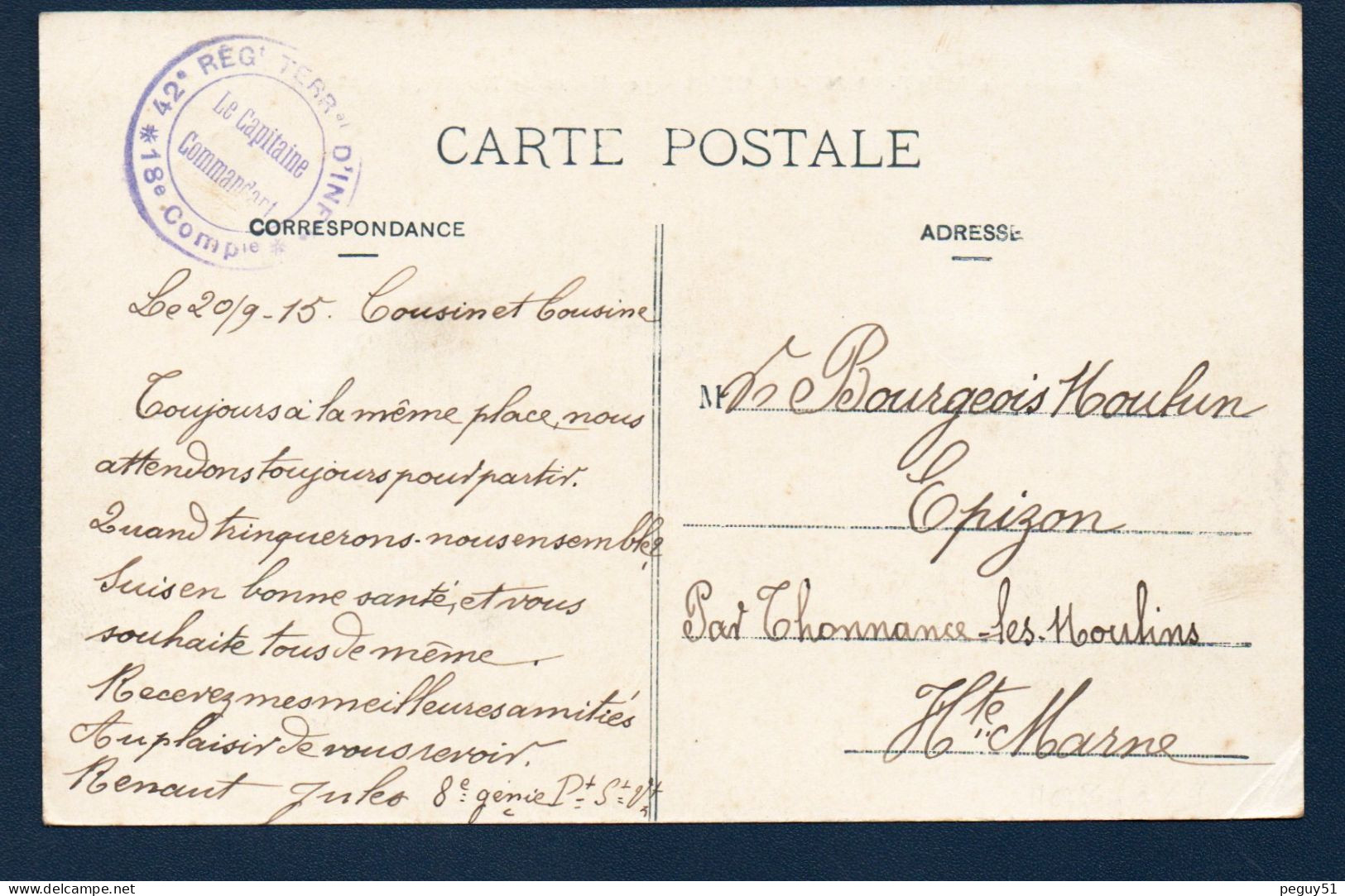 54. Environs De Pont-Saint-Vincent. Les Usines Sidérurgiques De Neuves-Maisons. Franchise 42ème R.T.I. 1915 - Neuves Maisons