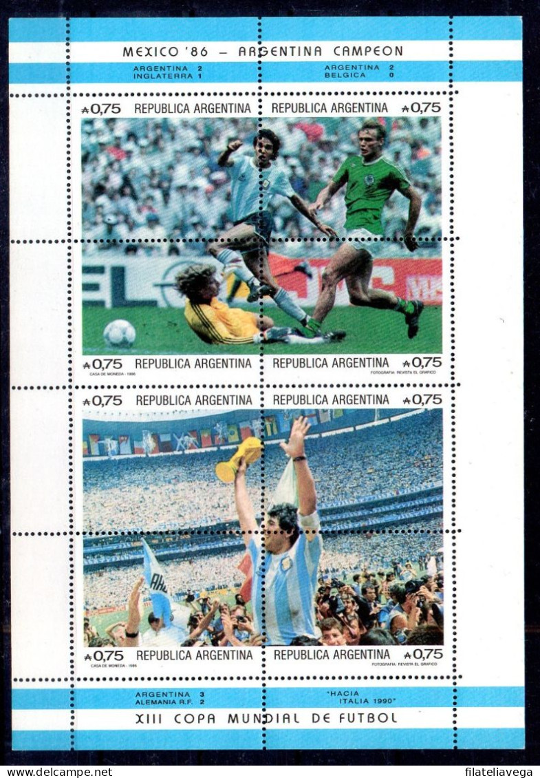 Argentina Hojas Bloque N ºYvert 33/34 + 28 ** FOOTBALL - Blocks & Kleinbögen