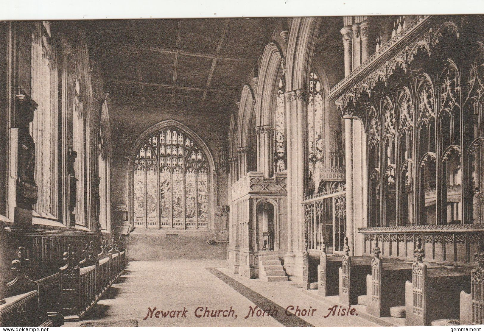 NEWARK CHURCH INTERIOR - Otros & Sin Clasificación