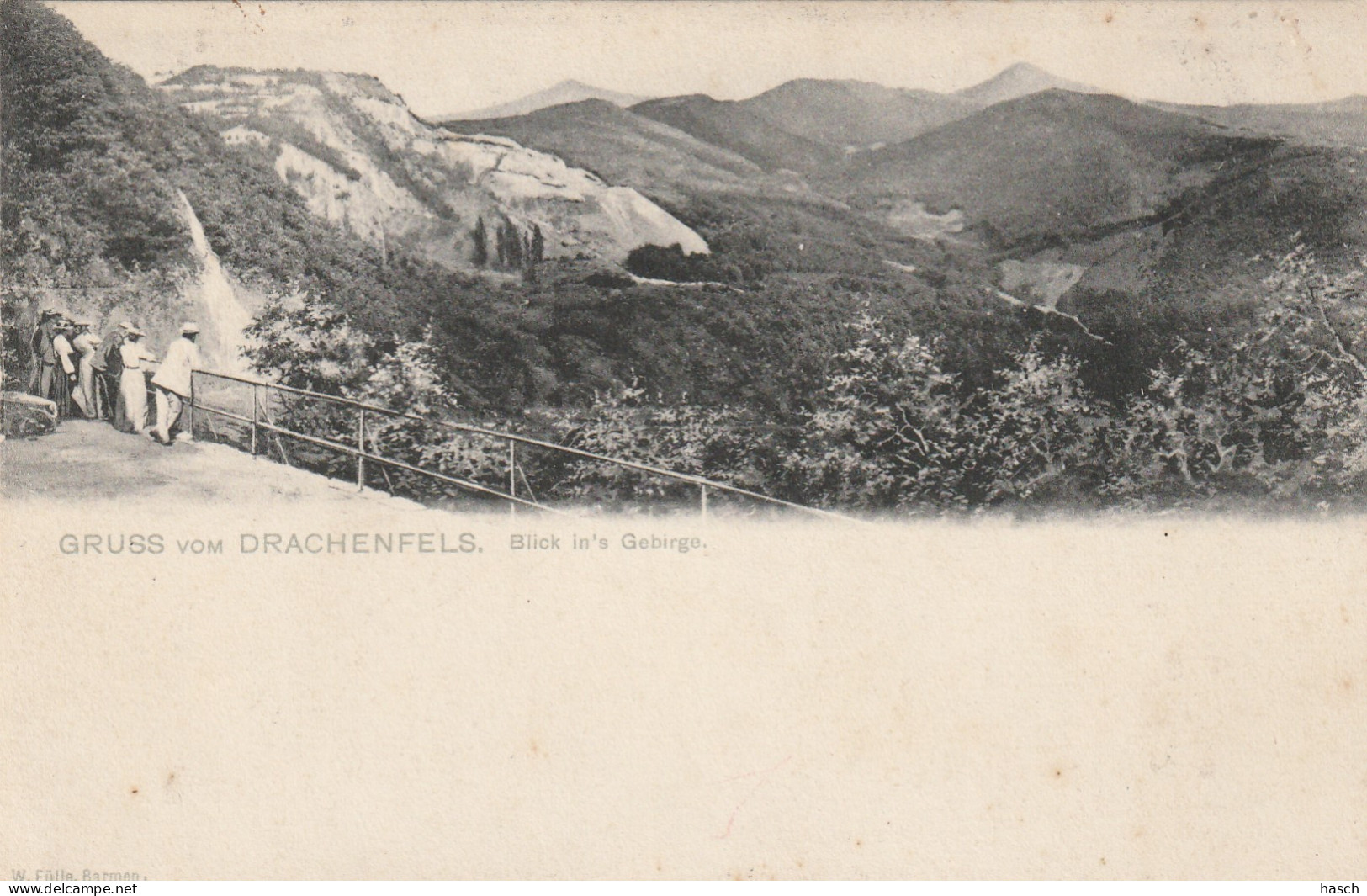 4912 246 Drachenfels, Gruss Vom... Blick In's Gebirge.  - Drachenfels