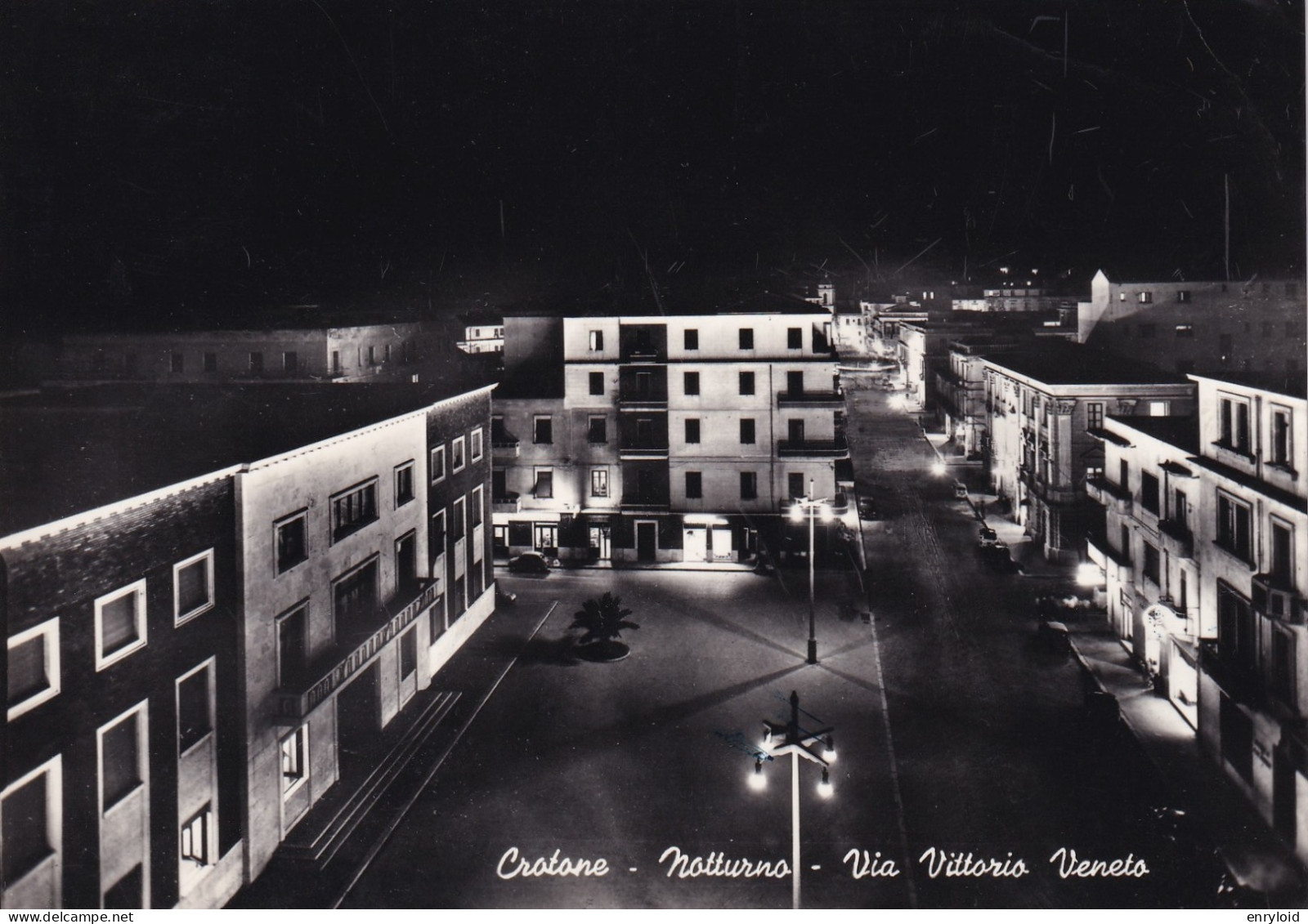 Crotone Notturno Via Vittorio Veneto - Crotone