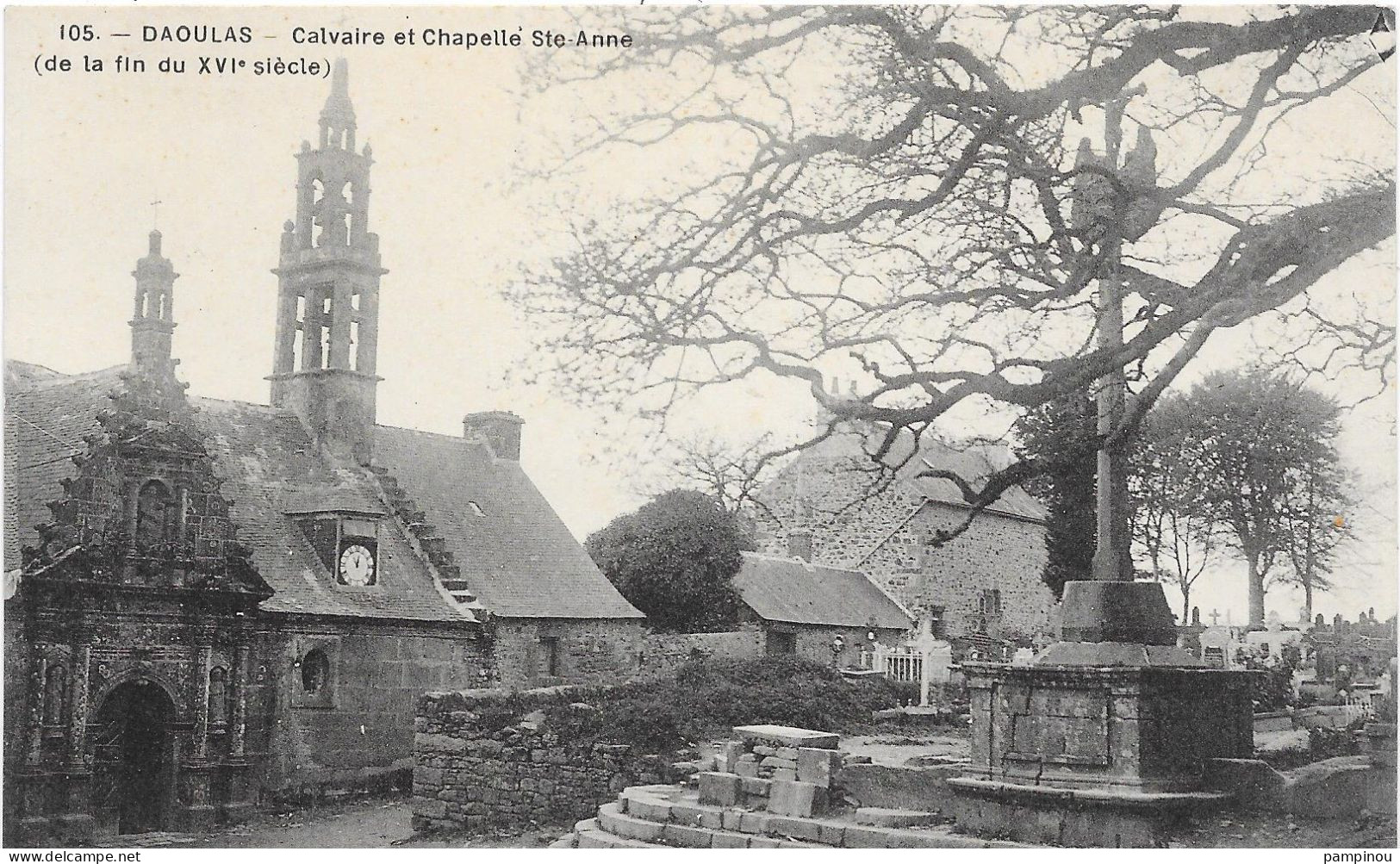 29 DAOULAS - Calvaire Et Chapelle Ste Anne - Daoulas