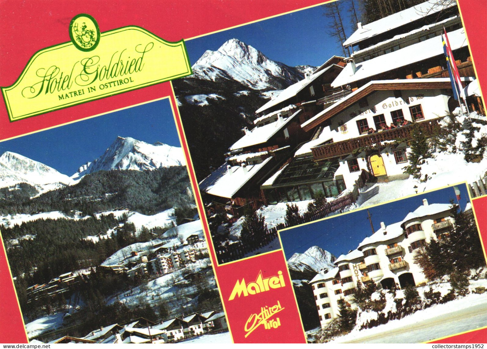 AUSTRIA, TIROL, MATREI IN OSTTIROL, MOUNTAIN, SNOW, WINTER, HOTEL GOLDRIED - Matrei In Osttirol