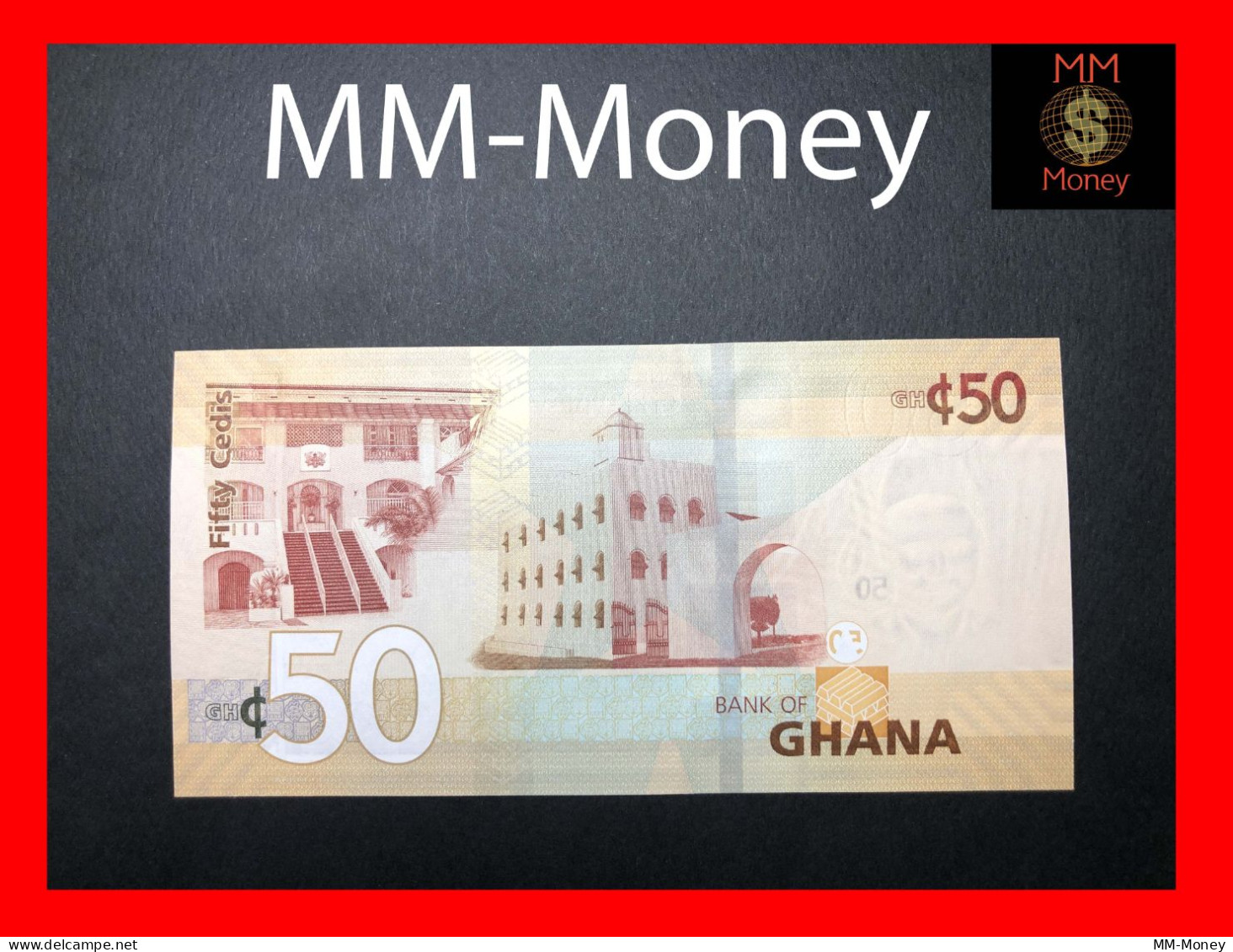 GHANA  50 Cedis   4.3.2022   P.  49    UNC - Ghana