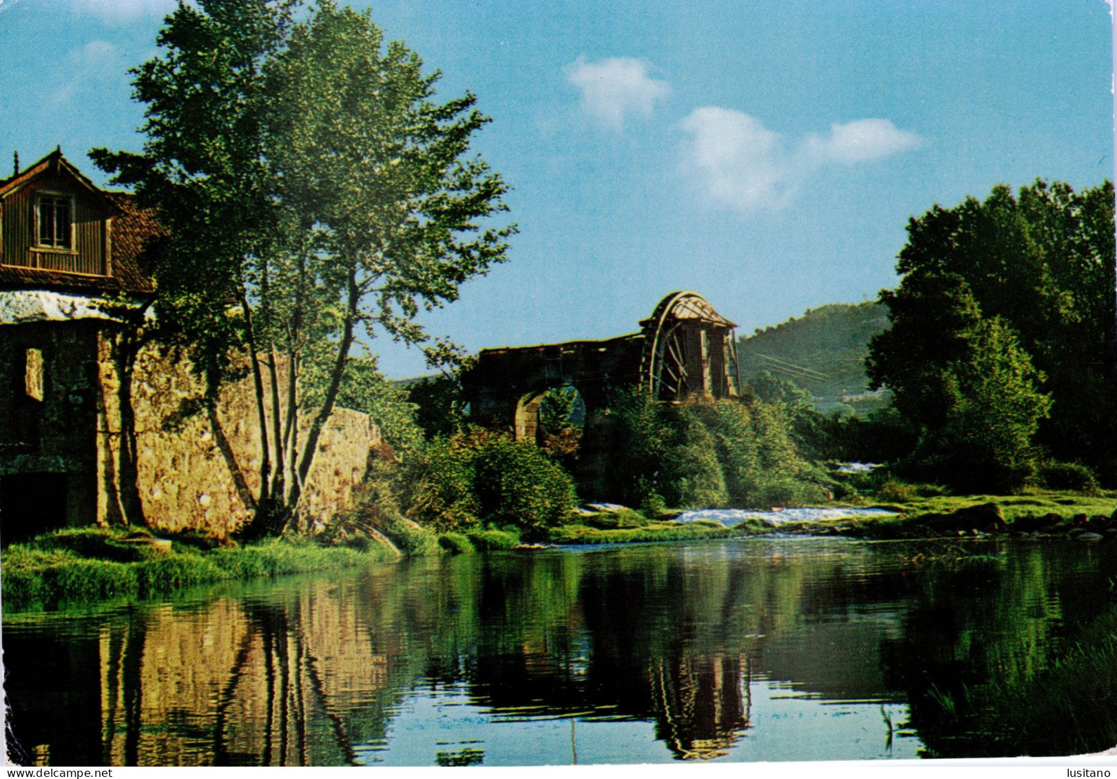 S. São Pedro Do Sul - Nora No Rio Vouga, Mill Moulin Moinho,  Selo 1972, Portugal - Viseu