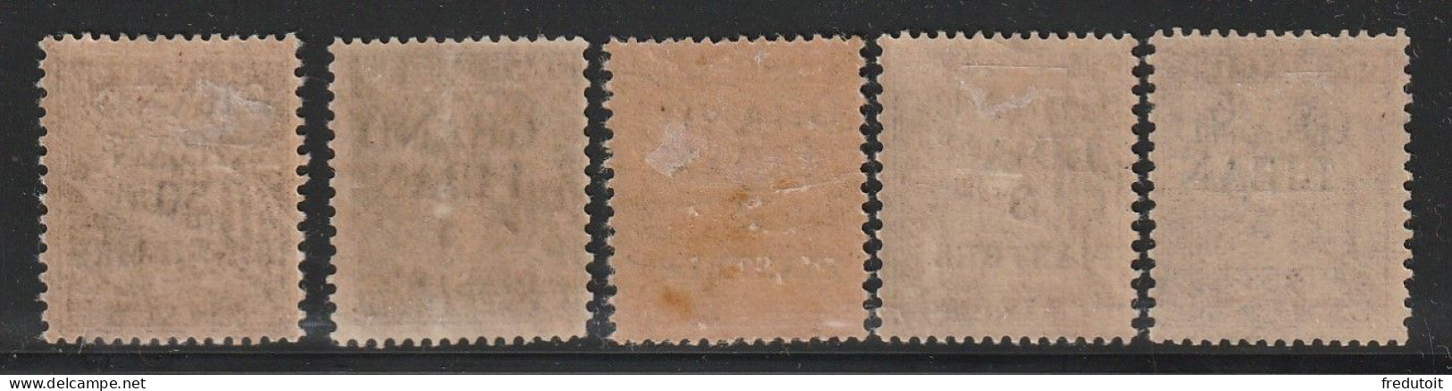 GRAND LIBAN - TAXE N°1/5 * (1924) - Postage Due