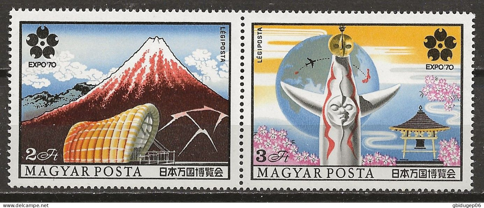 YT N° 327-328 - Neuf MNH - Expo Universelle OSAKA - Ungebraucht