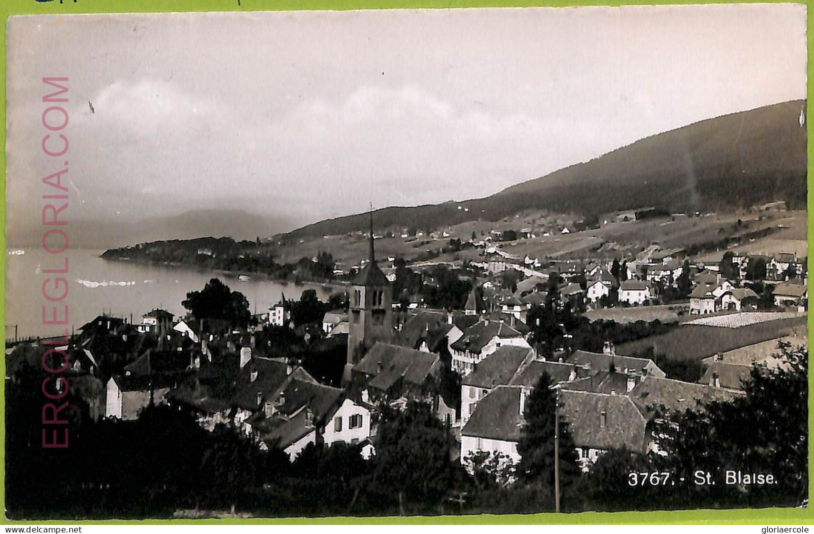 Ad6677 - SWITZERLAND Schweitz - Ansichtskarten VINTAGE POSTCARD - St.Blaise-1954 - Saint-Blaise