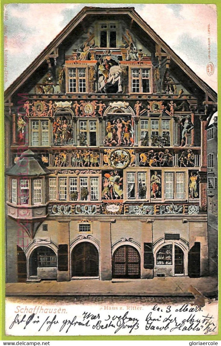 Ad6681 - SWITZERLAND - Ansichtskarten VINTAGE POSTCARD - Schaffhausen - 1904 - Hausen Am Albis 