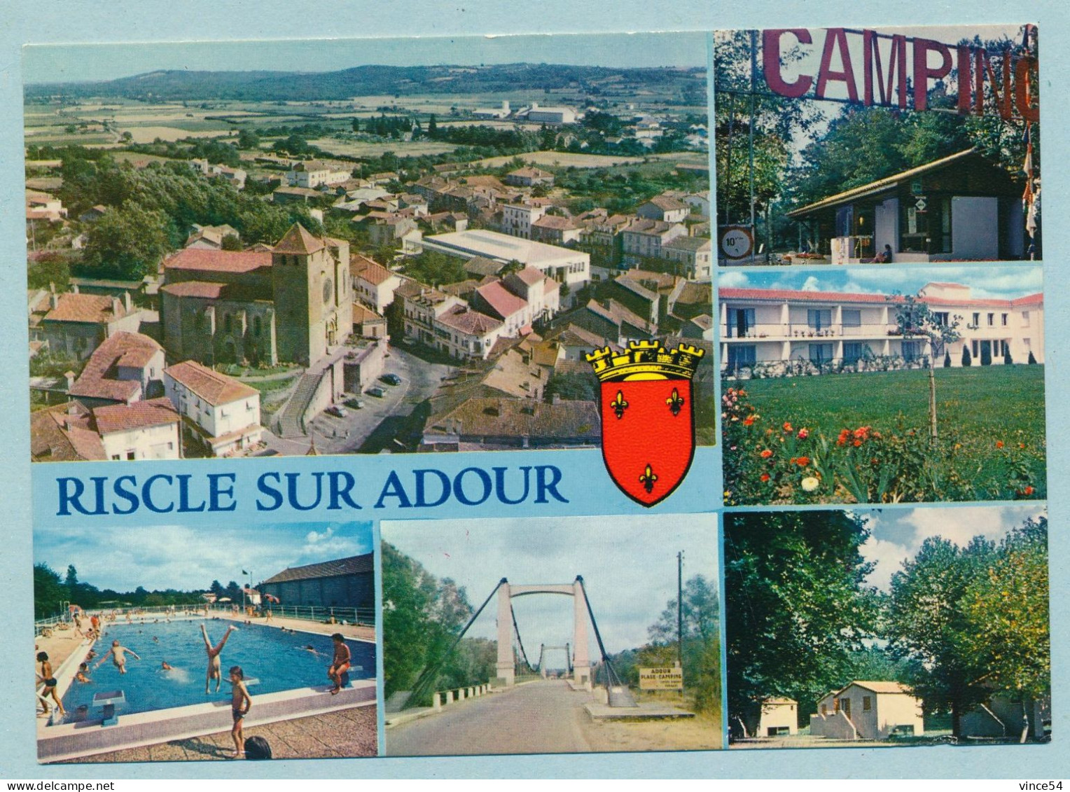 RISCLE SUR ADOUR - Multivues - Blason - Riscle