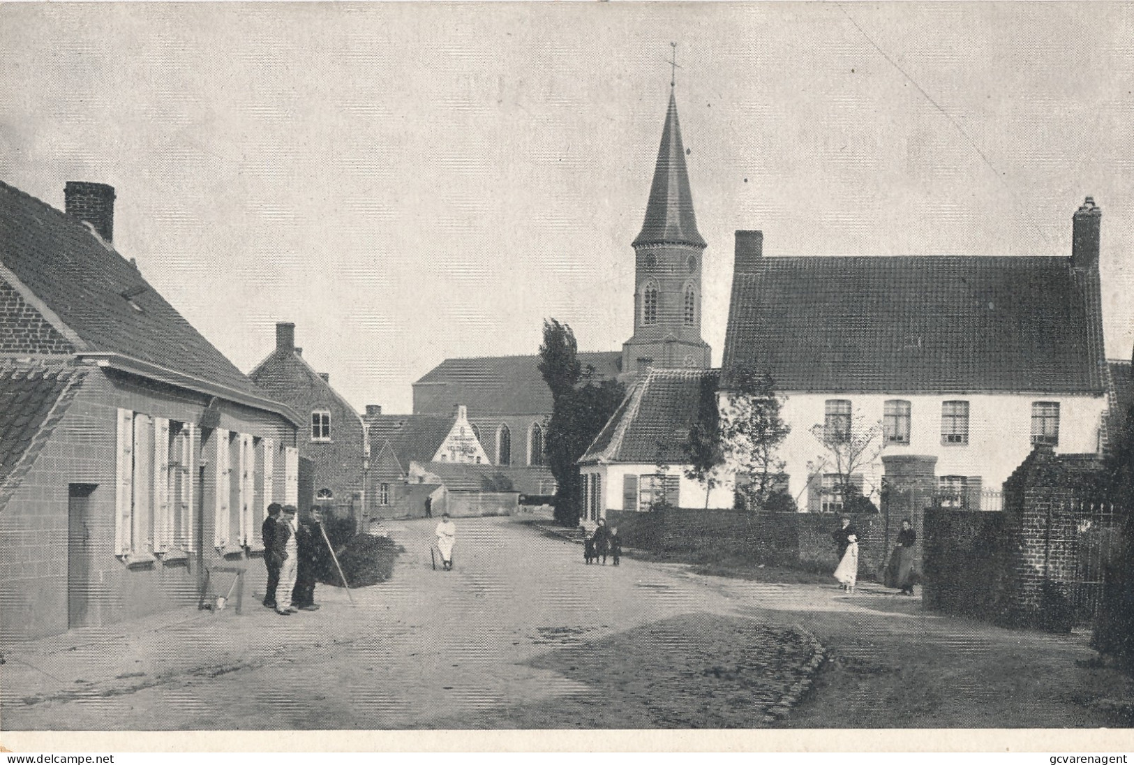 INGOYHEM INGOOIGEM    DE DORPSTRAAT       2 SCANS - Alveringem