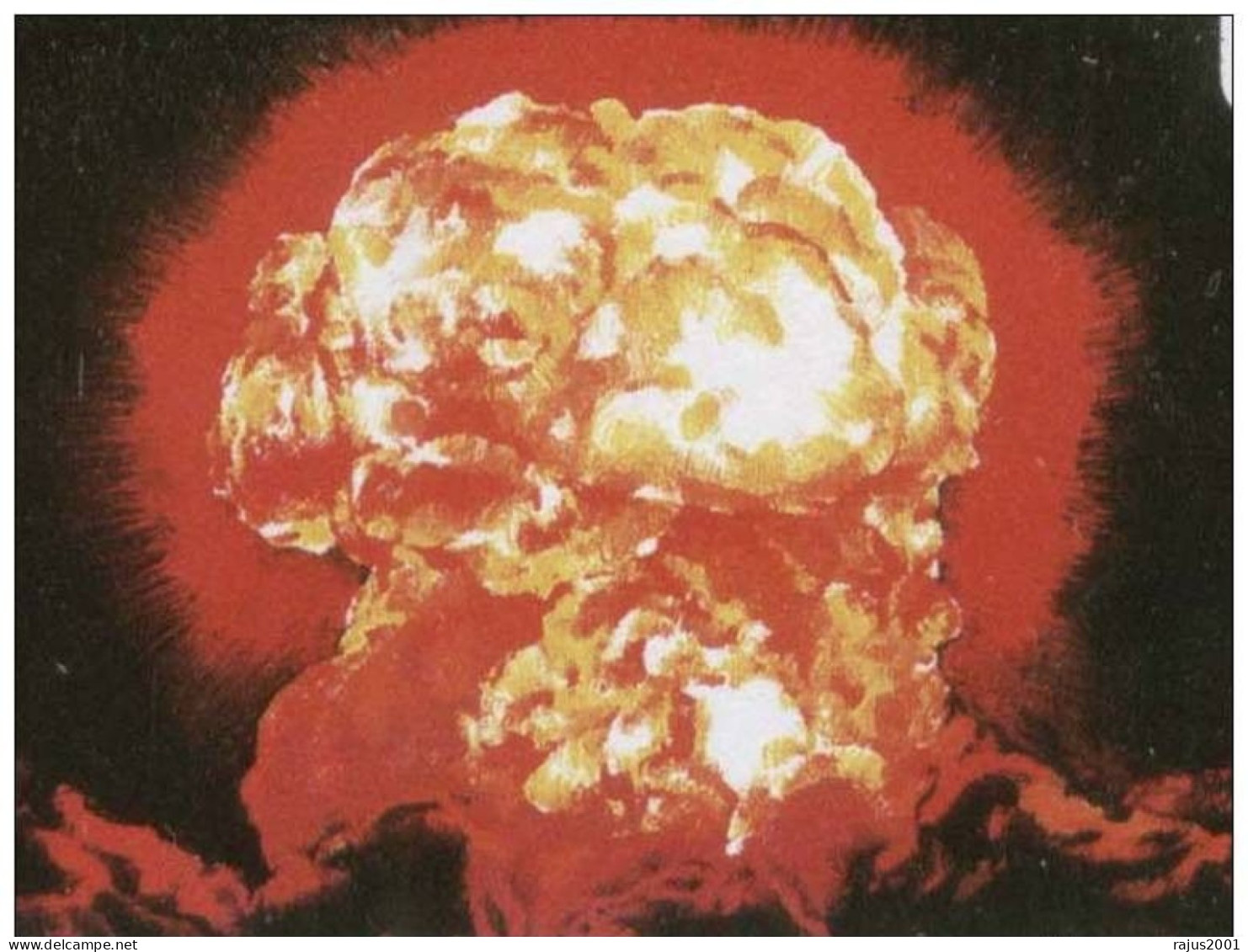 USA & Russia Engage In Arms Race, US Explode First Hydrogen Bomb At Enewetak Atoll, Atomic Bomb, Marshall Island FDC - Atome
