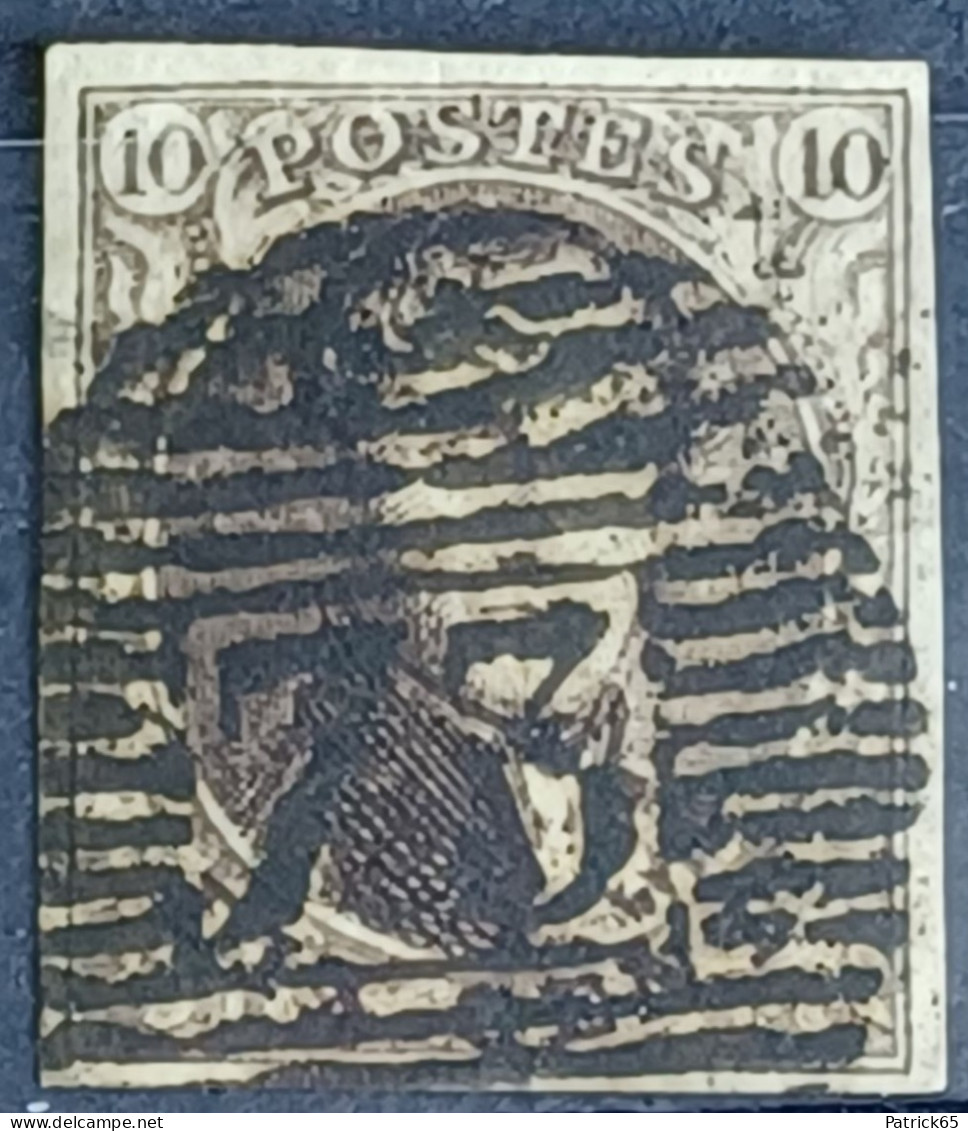 Belgié Jaar 1851 Obp.nr.6  Used - 1849-1865 Medaillen (Sonstige)