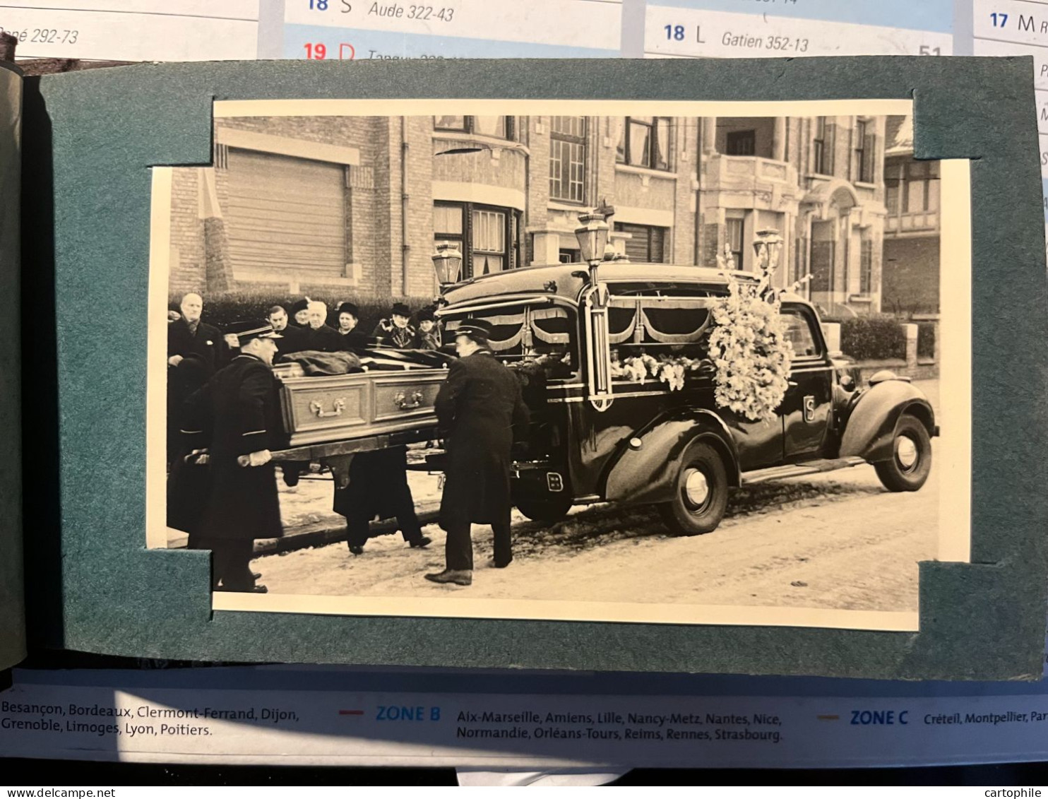 Anderlecht Bruxelles - Carnet De 10 Cp Des Obsèques D'une Sommité à Définir (enfant Roi ?  Années 1930/1940 ? Corbillard - Festivals, Events