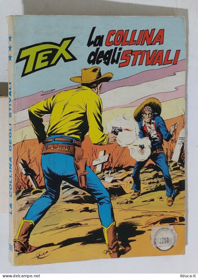 48867 TEX Tre Stelle N. 191 - La Collina Degli Stivali - Bonelli 1980 - Tex