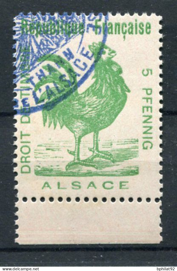 !!! FISCAUX D'ALSACE LORAINE, N°151 THANN OBLITERE - Used Stamps