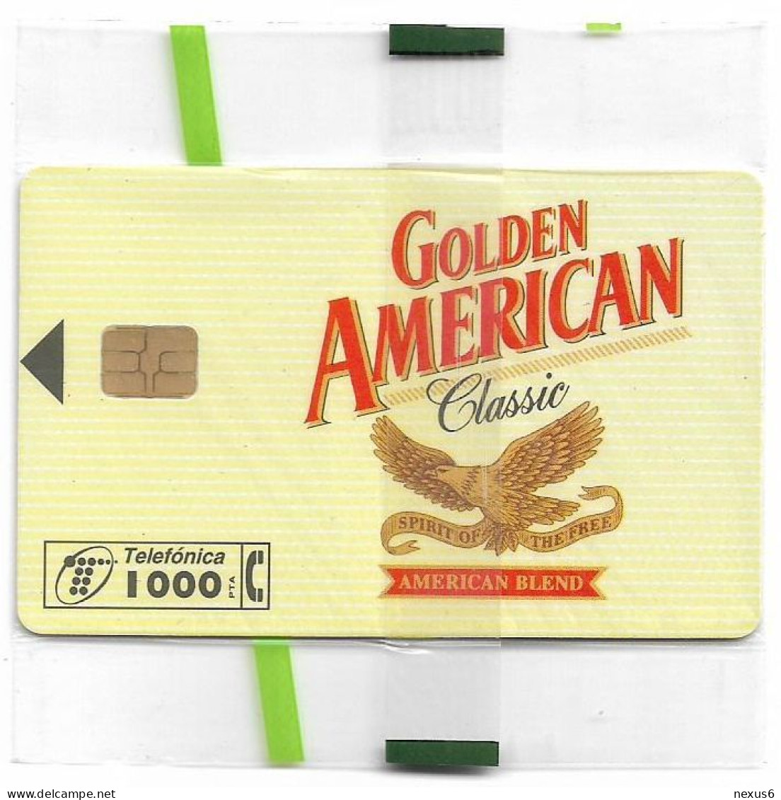 Spain - Telefonica - Golden American IV, P-245 - 03.1997, 7.100ex, NSB - Privé-uitgaven