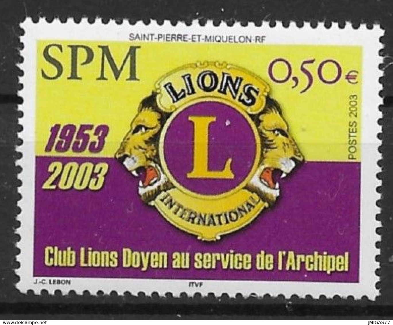 SPM St Pierre & Miquelon N° 808 Neuf ** MNH - Neufs