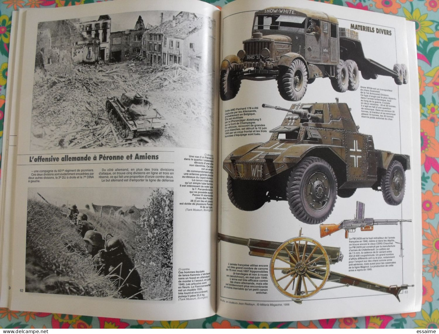 Armes Militaria Magazine Hors-série N° 31. Ligne Weygand, De La Somme à La Seine. 1998 - Armas