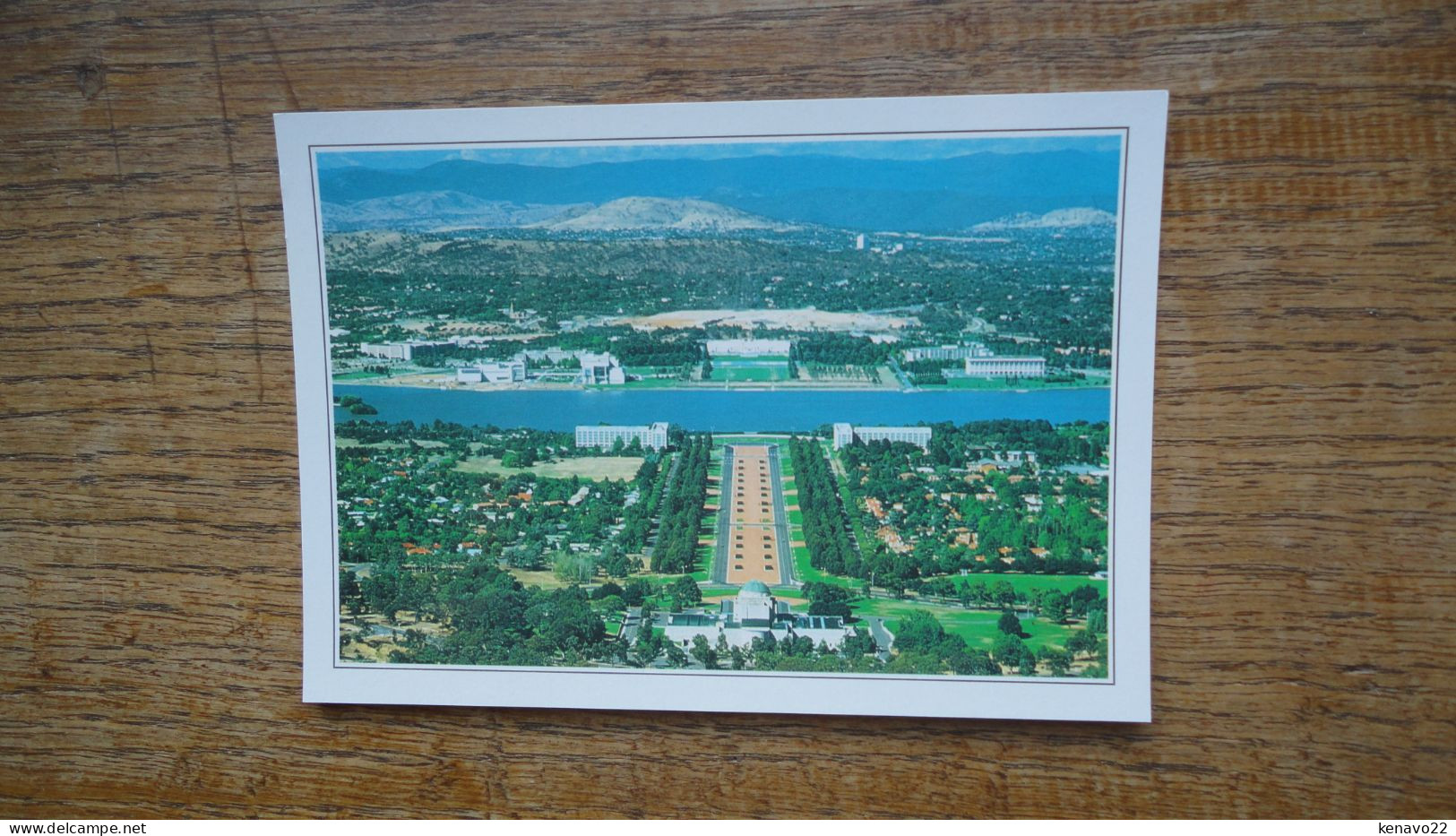 Australie , Canberra , Vue Sur Le Triangle Parlementaire - Canberra (ACT)