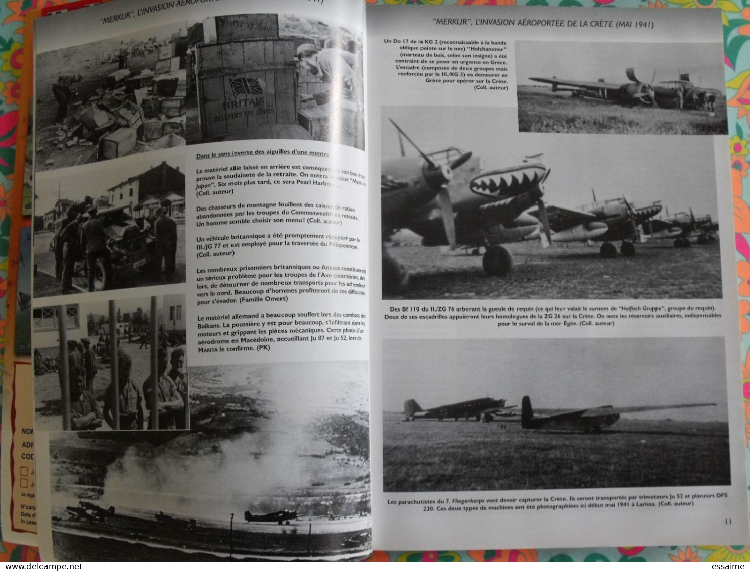 Revue Batailles Aériennes N° 24 De 2003. Mai 1941 La Luftwaffe à L'assaut De La Crète - Weapons