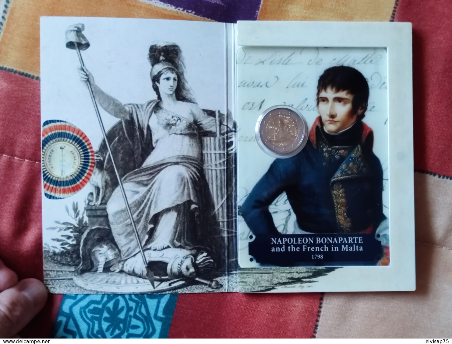 2 Euro Malta Copernicus + 2 Euros Malta Napoleon Coincard Blister 2023 - Malte