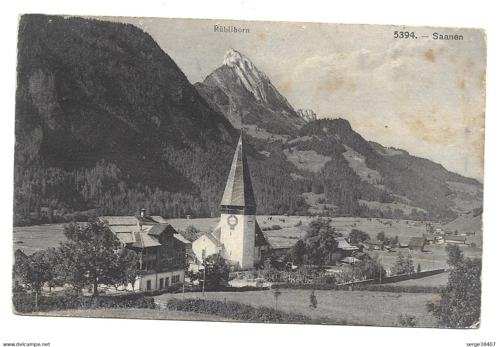 Rüblihorn - Saanen - 1897 # 11-20/22 - Horn