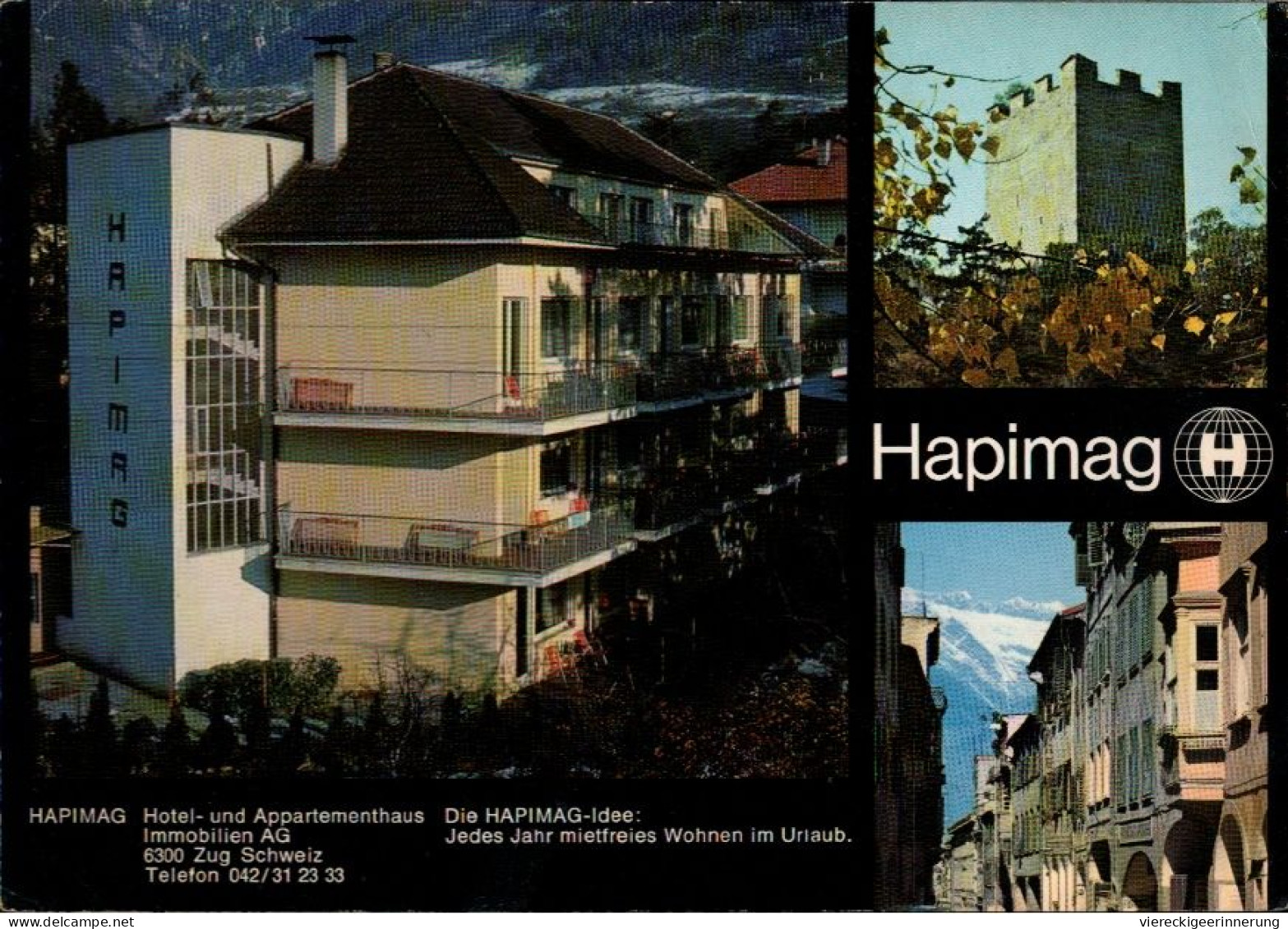 ! 1972 Ansichtskarte Meran, Hapimag Haus - Merano