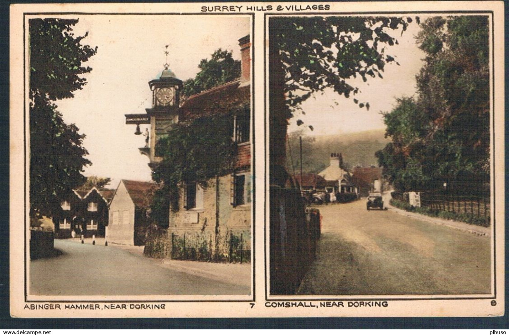 UK-3928  DORKING : Abinger Hammer / Comshall - Surrey